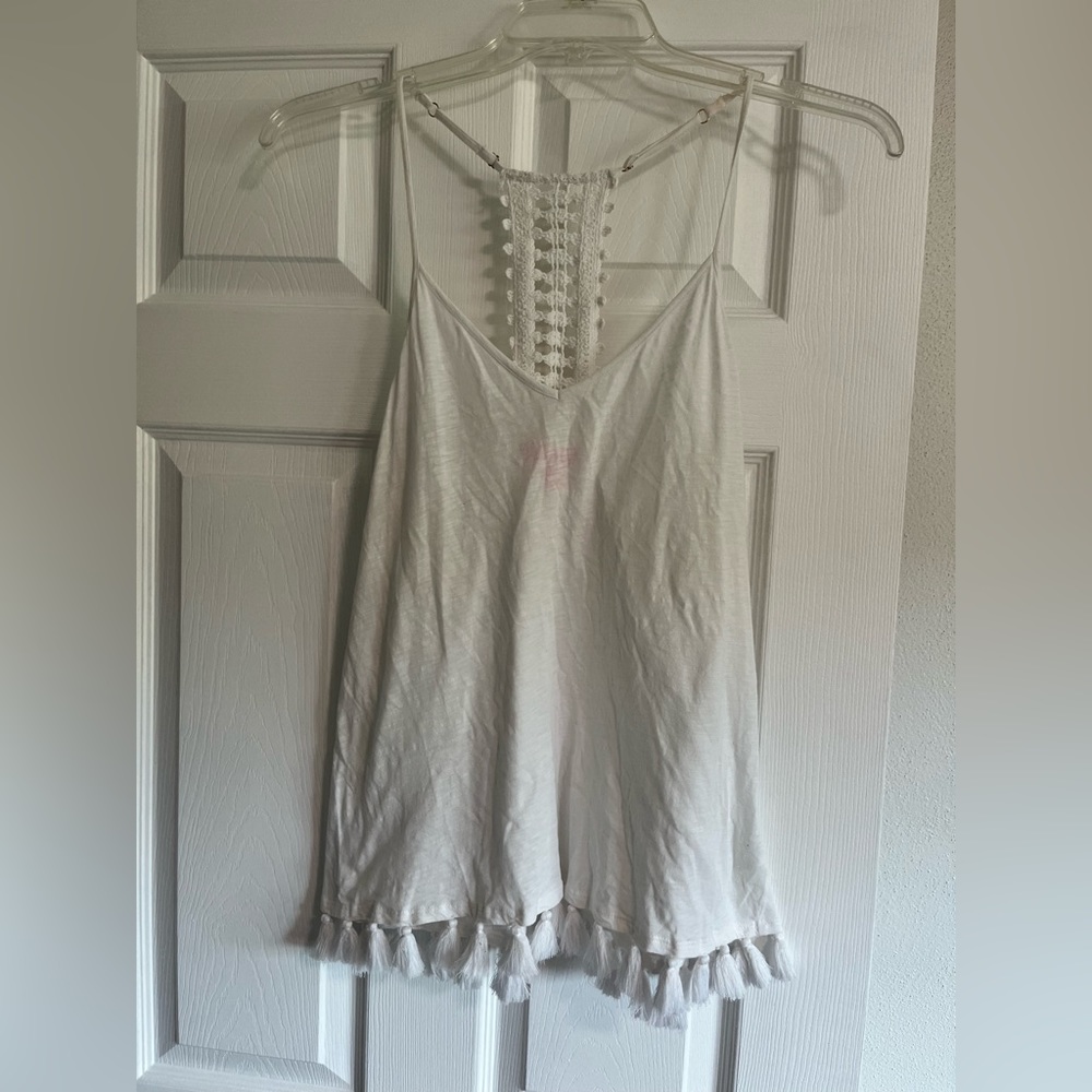 Lily Pulitzer white tank